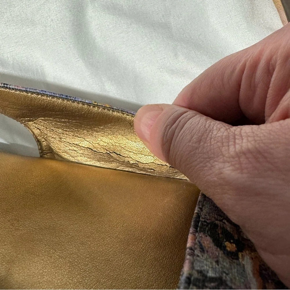 Icon Hand Painted  Slingback Open Toe Sandals 6M - Picture 8 of 14